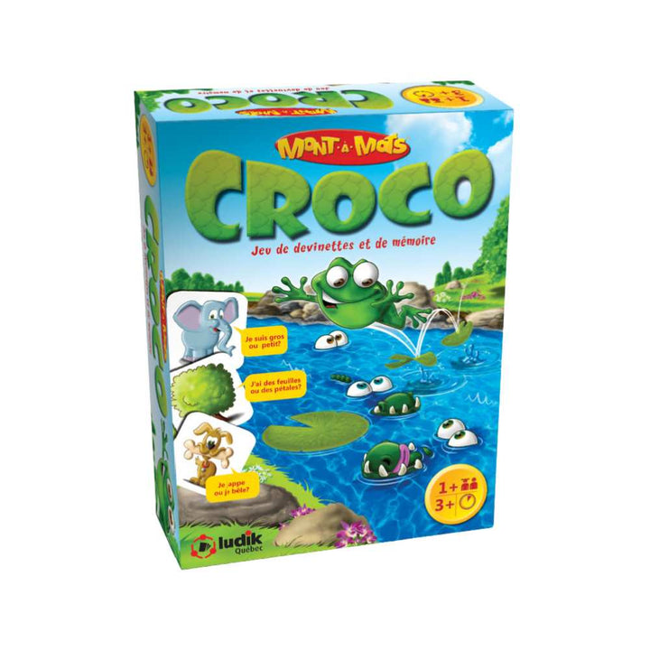 Mont-à-Mots: Croco, jeu de société familial - Achat en ligne