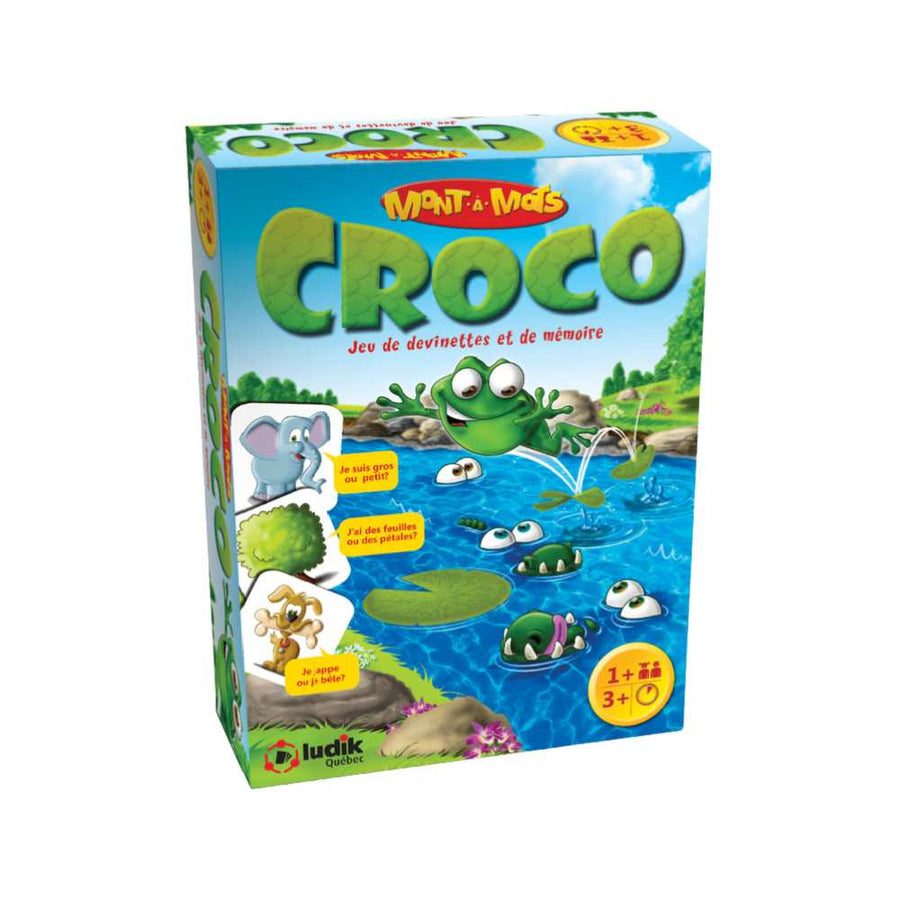 Mont-à-Mots: Croco, jeu de société familial - Achat en ligne