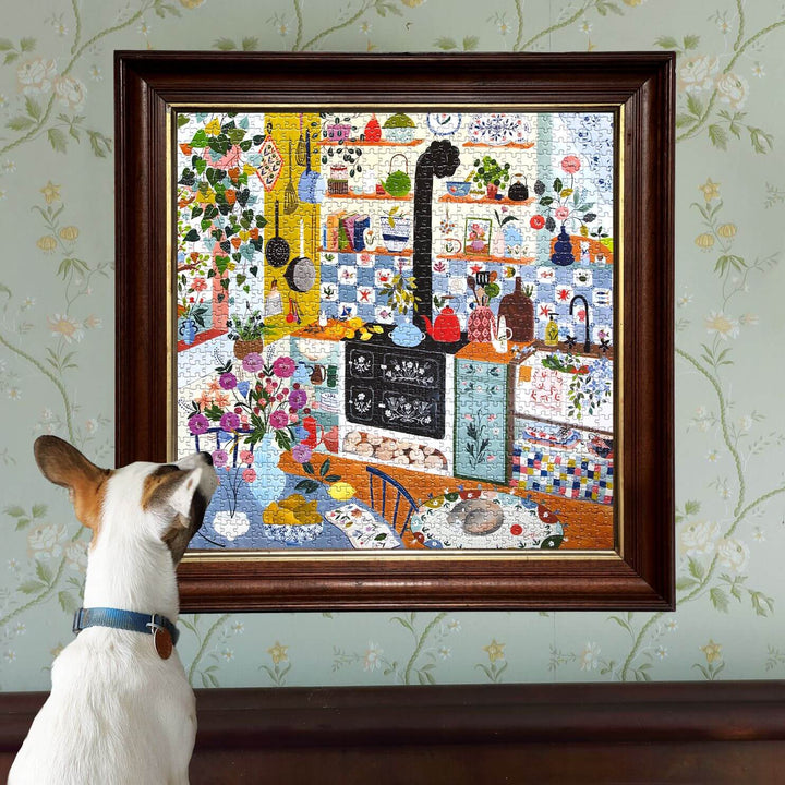 Morning Kitchen eeBoo square puzzle 1000 pcs Achat en ligne à L'As des jeux
