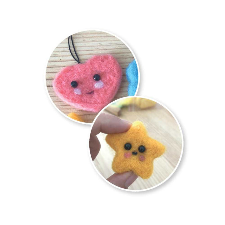 Moyen coffret de laine cardée kawaii: bricolage|Achat en ligne Canada