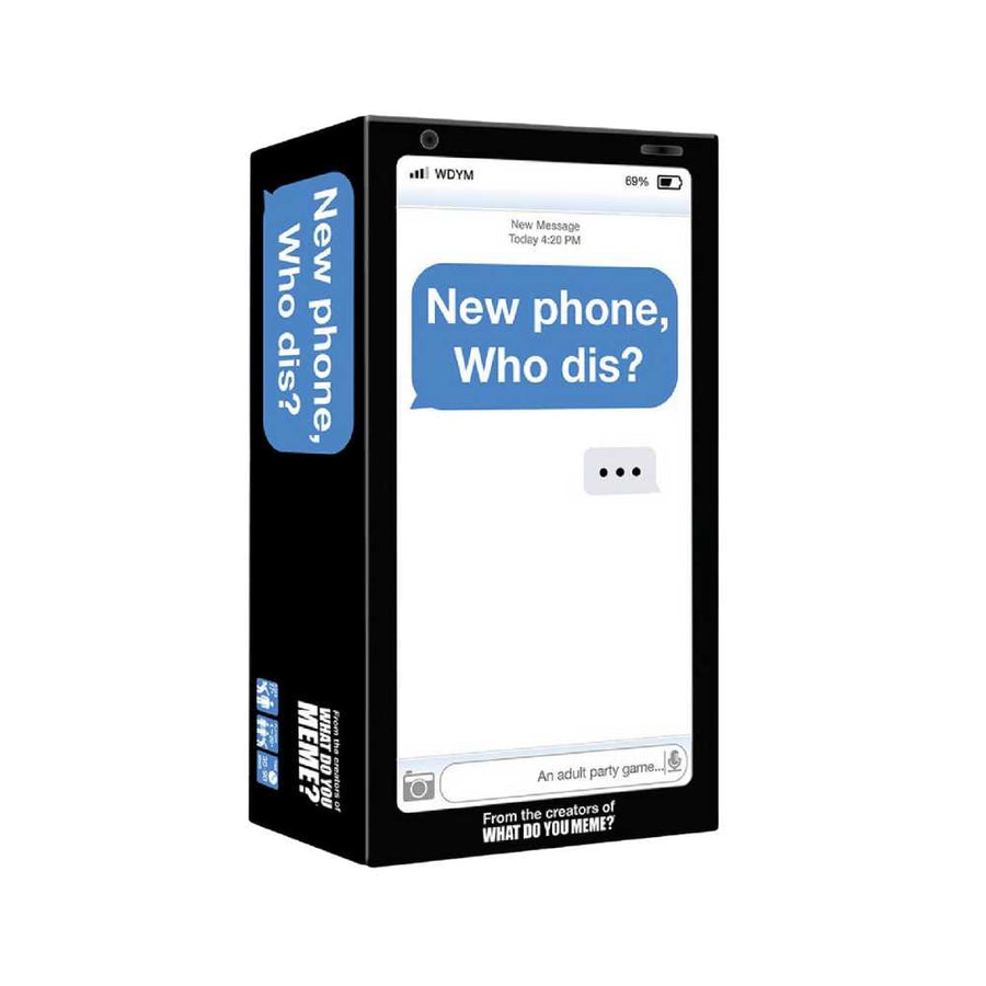New Phone, Who Dis?, jeu de société de party - version anglaise