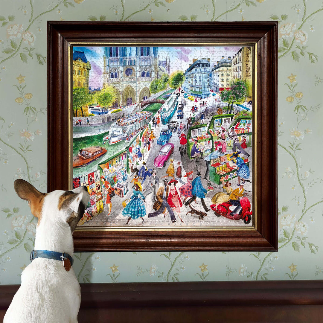 Paris Bookseller eeBoo puzzle 1000 pcs Achat en ligne à L'As des jeux