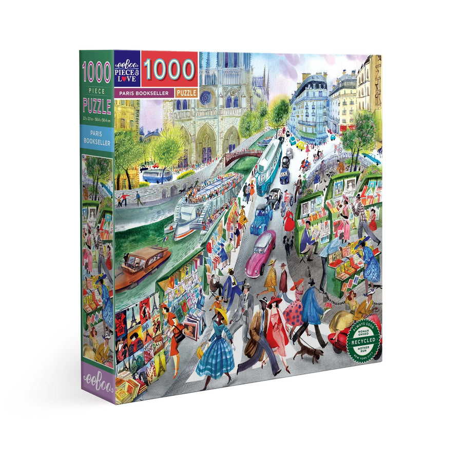 Paris Bookseller eeBoo puzzle 1000 pcs Achat en ligne à L'As des jeux
