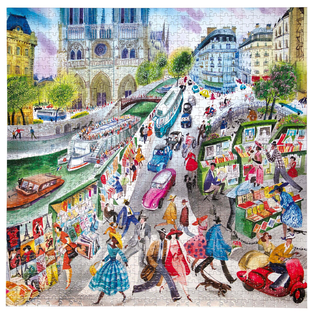 Paris Bookseller eeBoo puzzle 1000 pcs Achat en ligne à L'As des jeux