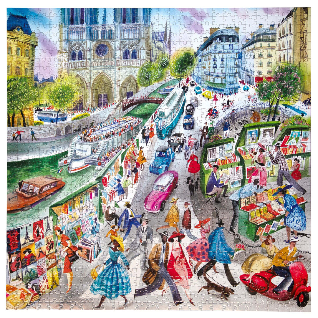 Paris Bookseller eeBoo puzzle 1000 pcs Achat en ligne à L'As des jeux