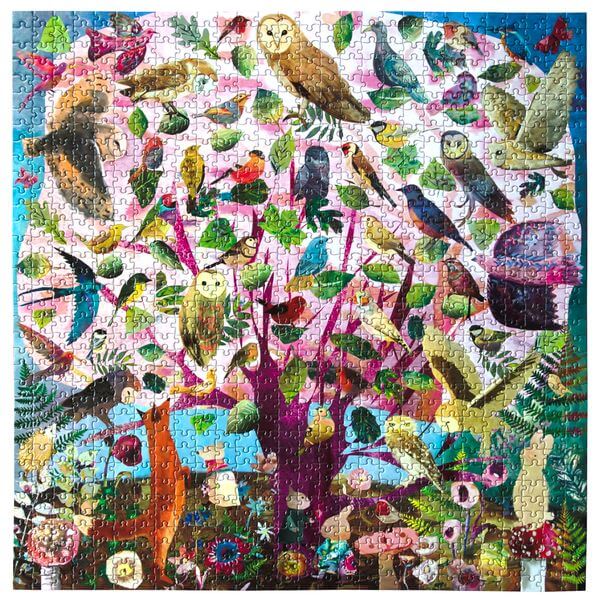 Parliament of Owls eeBoo square puzzle 1000 pcs Achat en ligne à L'As des jeux