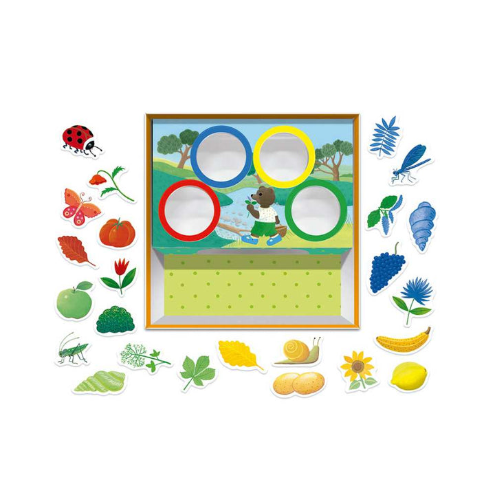 Petit ours brun - J'apprends les couleurs, jeu éducatif enfants 2 ans