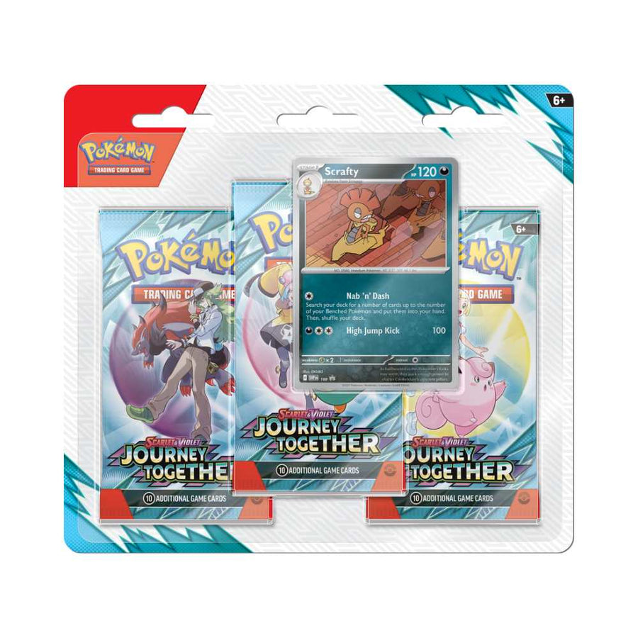 Pokémon - Journey Together: 3-Pack Blister - Achat en ligne