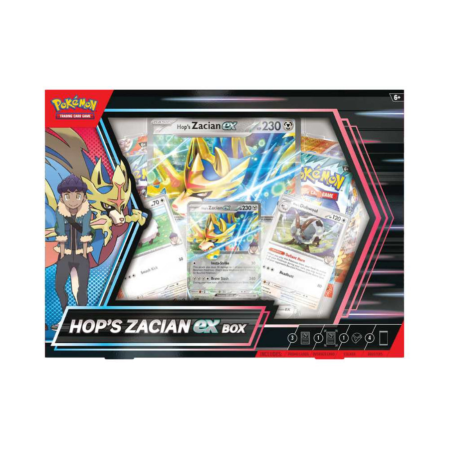 Pokémon: ex Box - Hop's Zacian - Achat en ligne à L'As des jeux