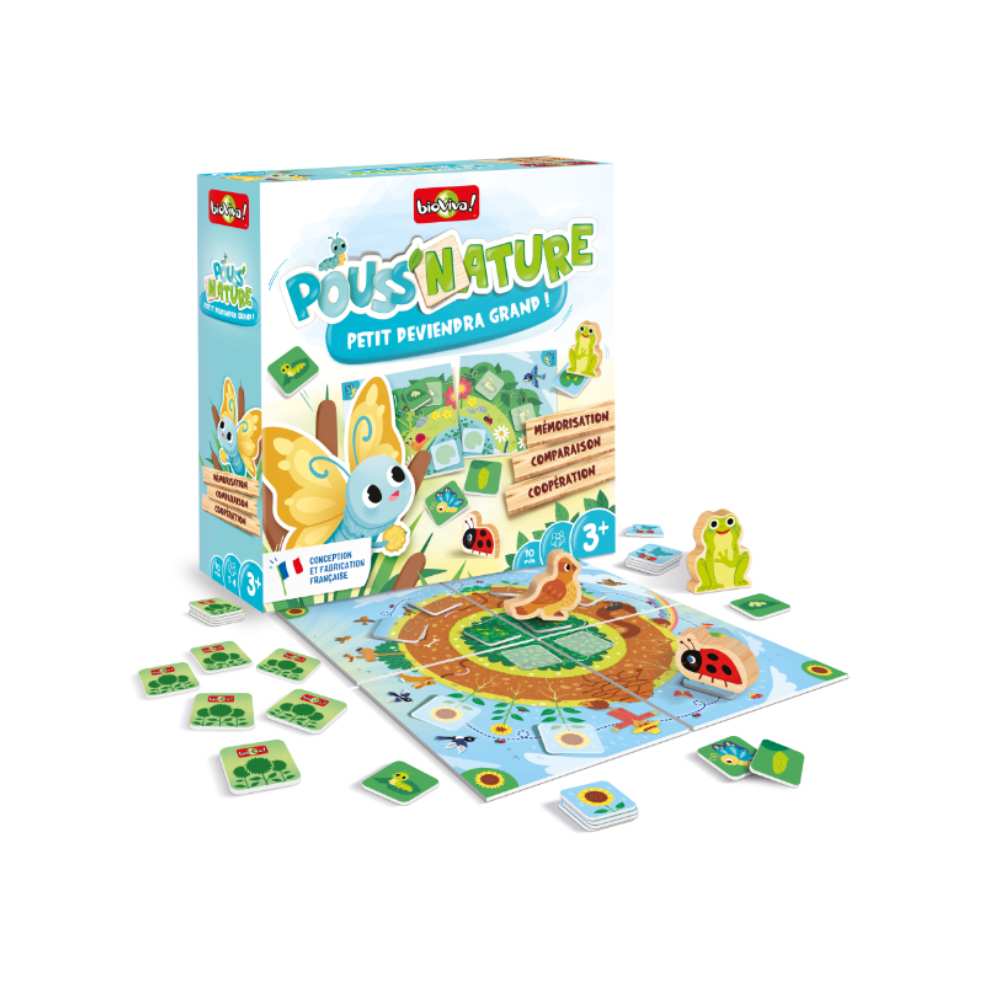 Pouss'Nature jeu éducatif enfants 3 ans - Achat en ligne