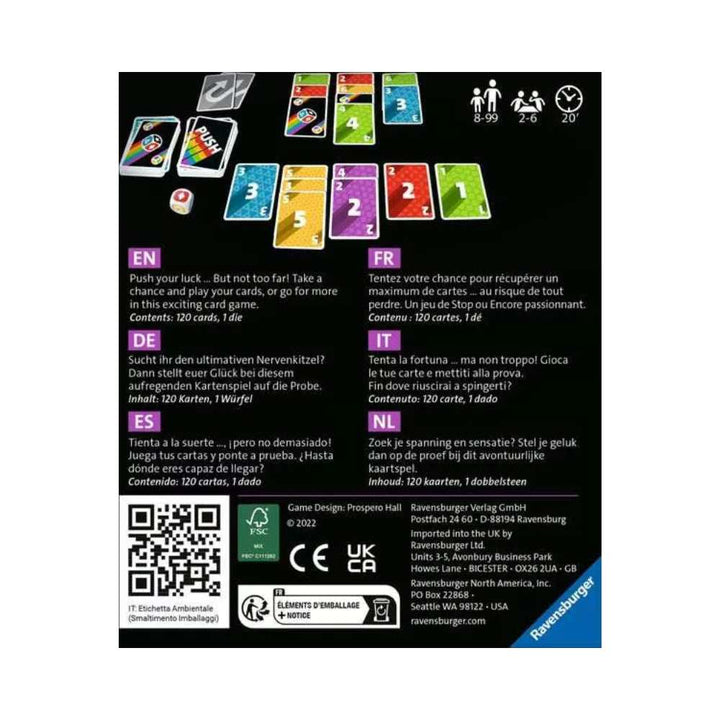 PUSH: jeu de cartes famille