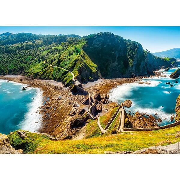 Puzzle Nathan Collection Évasion: L'île aux dragons (1000 pcs)