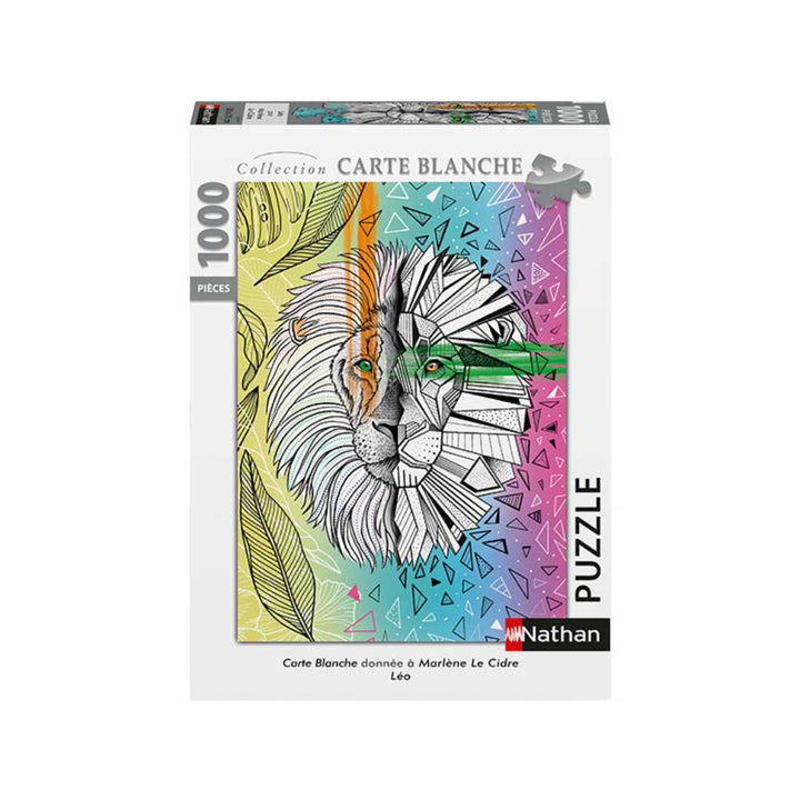 Puzzle Nathan Collection Carte blanche: Léo Marlène Le Cidre 1000 pcs