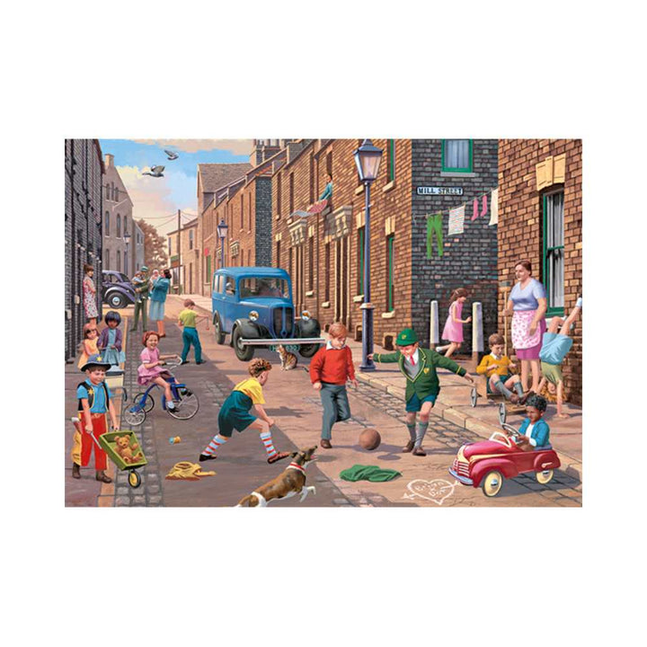 Puzzle Falcon de Luxe Playing in the Streets Victor McLindon 2x500 pcs