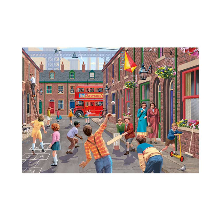 Puzzle Falcon de Luxe Playing in the Streets Victor McLindon 2x500 pcs