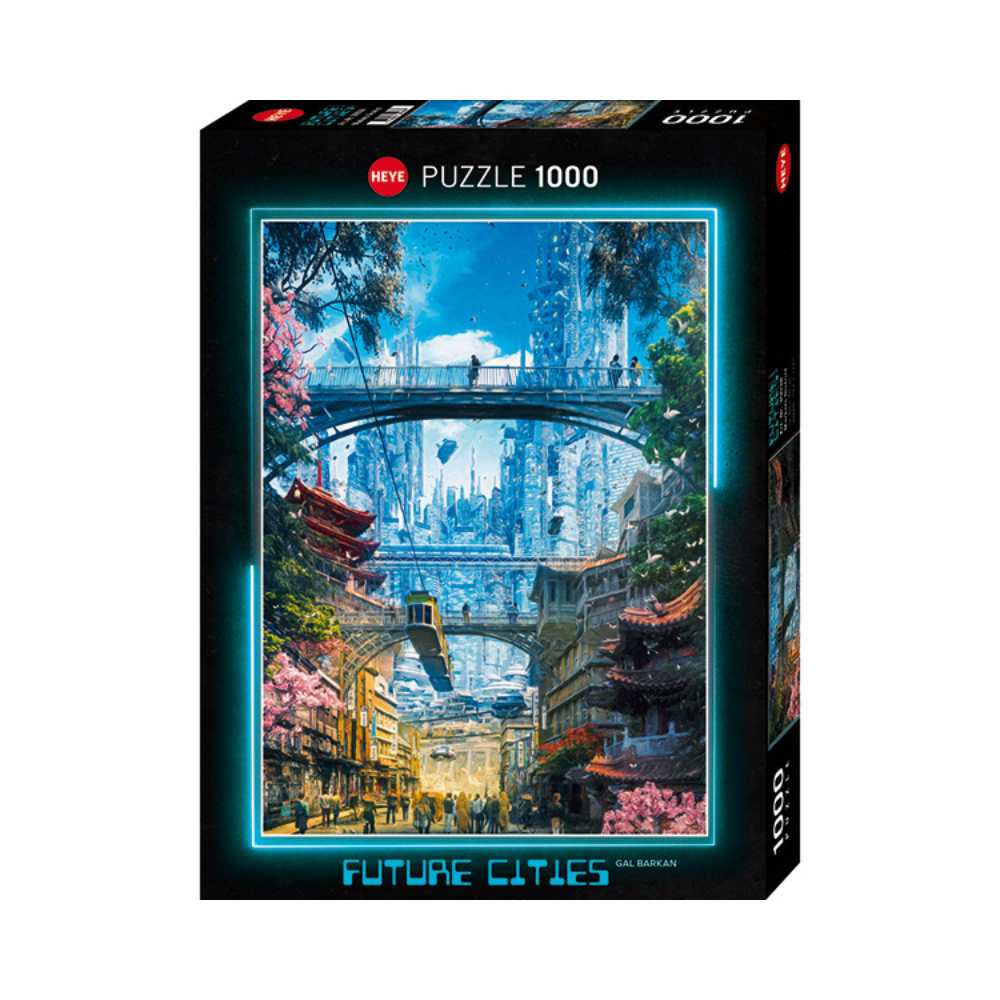 Puzzle Heye Collection Future Cities: Markets District Gal Barkan 1000