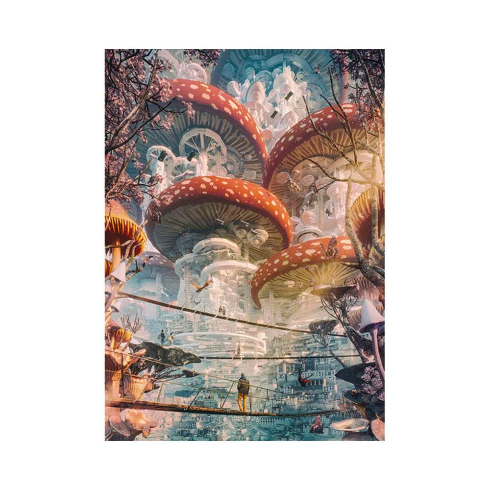 Puzzle Heye Collection Future Cities: Shroomland de Gal Barkan 1000