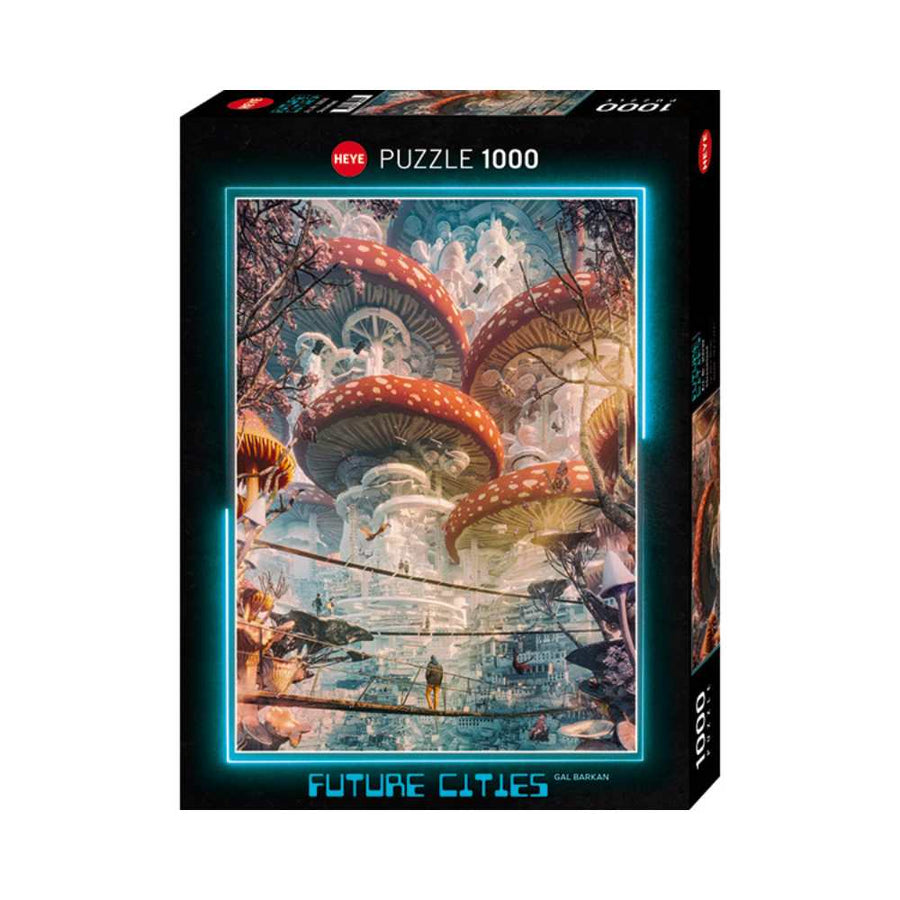 Puzzle Heye Collection Future Cities: Shroomland de Gal Barkan 1000
