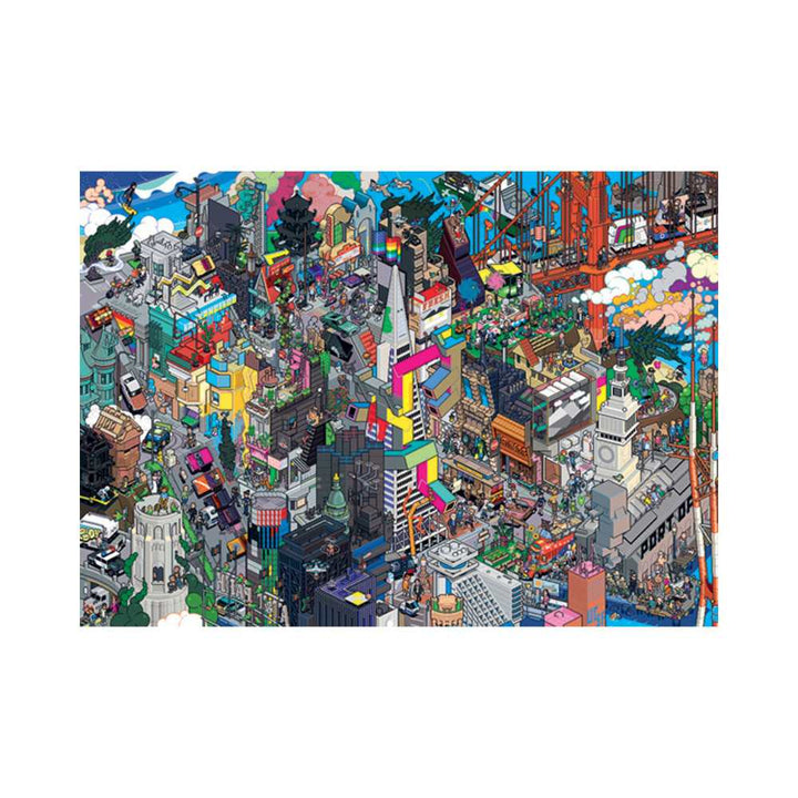 Puzzle Heye Collection Pixorama : eBoy San Francisco Quest 1000 pcs