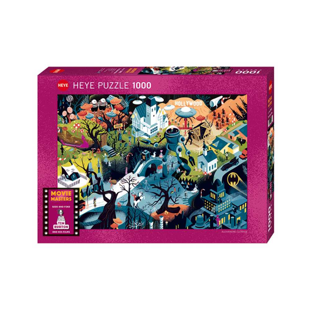 Puzzle Heye Movie Masters - Tim Burton Films - Achat en ligne Canada

