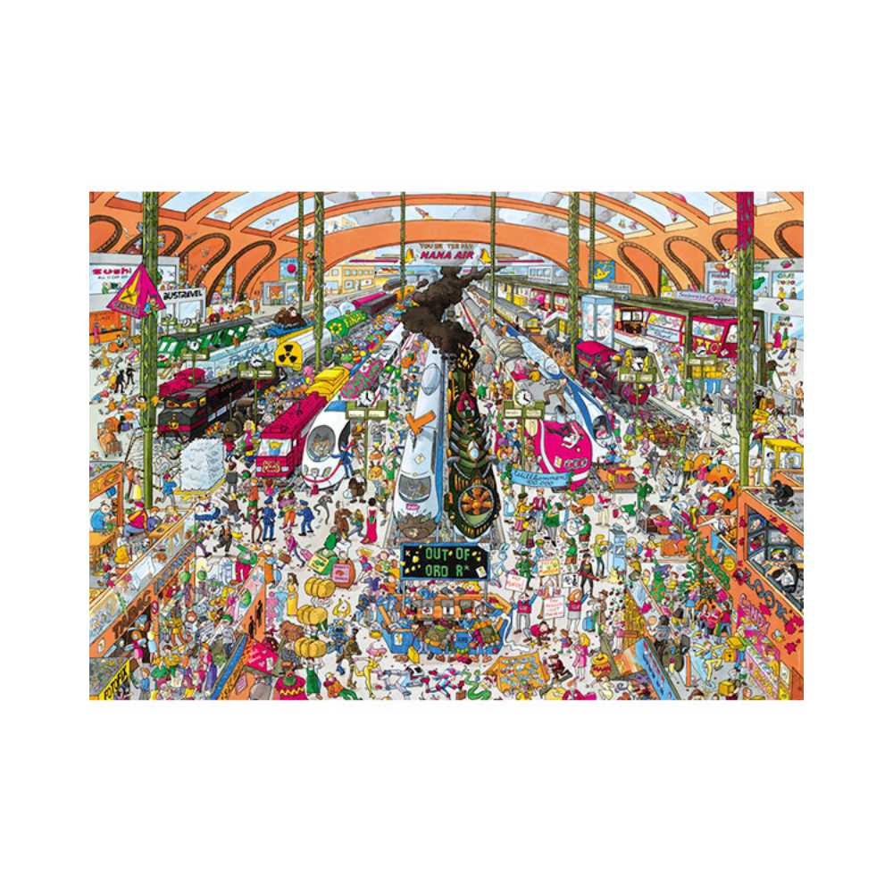 Puzzle Heye Schöne : Train Station (2000 pcs) - Achat en ligne Canada