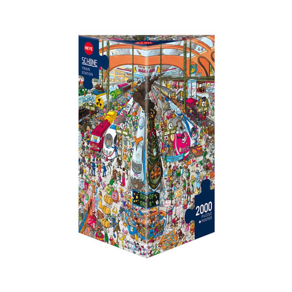 Puzzle Heye Schöne : Train Station (2000 pcs) - Achat en ligne Canada