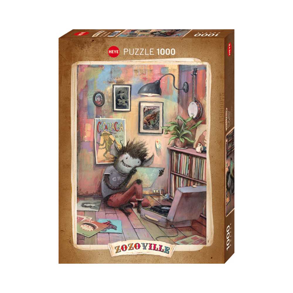Puzzle Heye Zozoville: Vinyl Monster Mateo Dineen Johan Potma