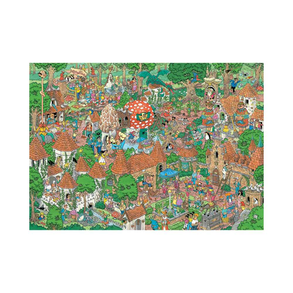 Puzzle Jumbo Bois des contes de Jan van Haasteren 1000 pcs
