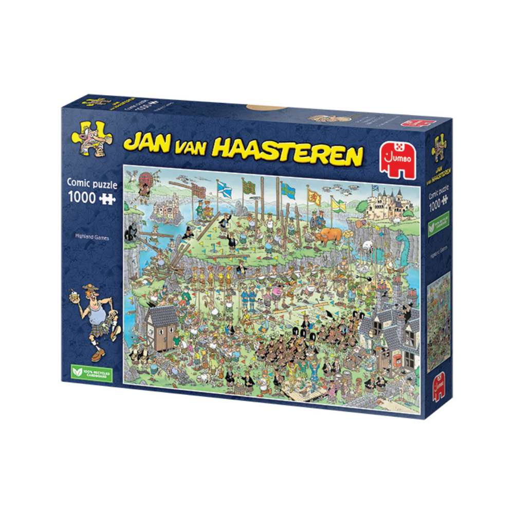 Puzzle Jumbo Highland games de Jan van Haasteren 1000 pcs