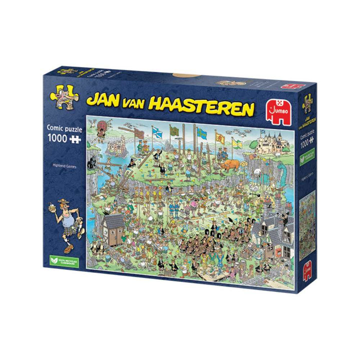 Puzzle Jumbo Highland games de Jan van Haasteren 1000 pcs