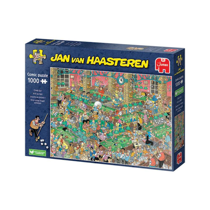 Puzzle Jumbo Jouons au billard! de Jan van Haasteren 1000 pcs