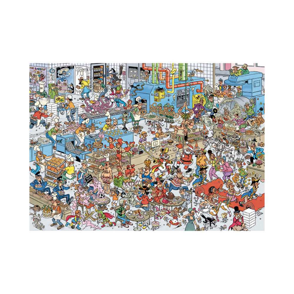 Puzzle Jumbo La boulangerie de Jan van Haasteren 1000 pcs