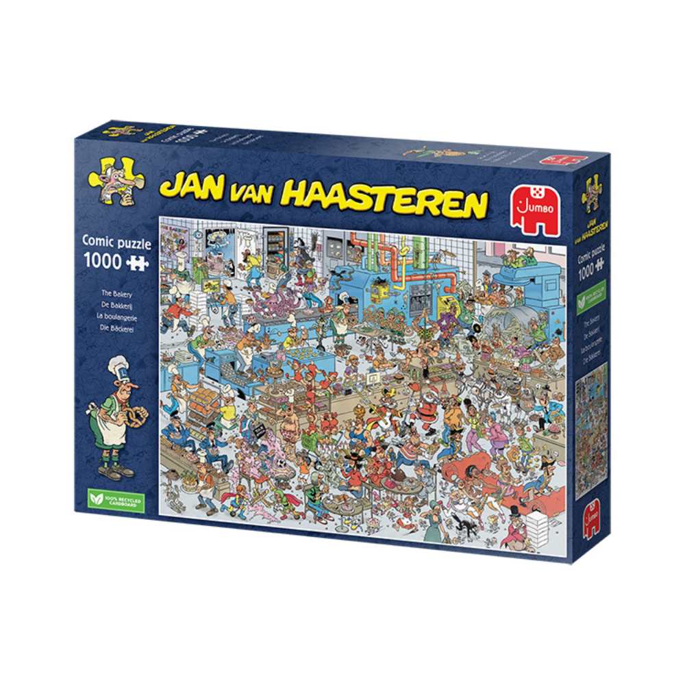 Puzzle Jumbo La boulangerie de Jan van Haasteren 1000 pcs