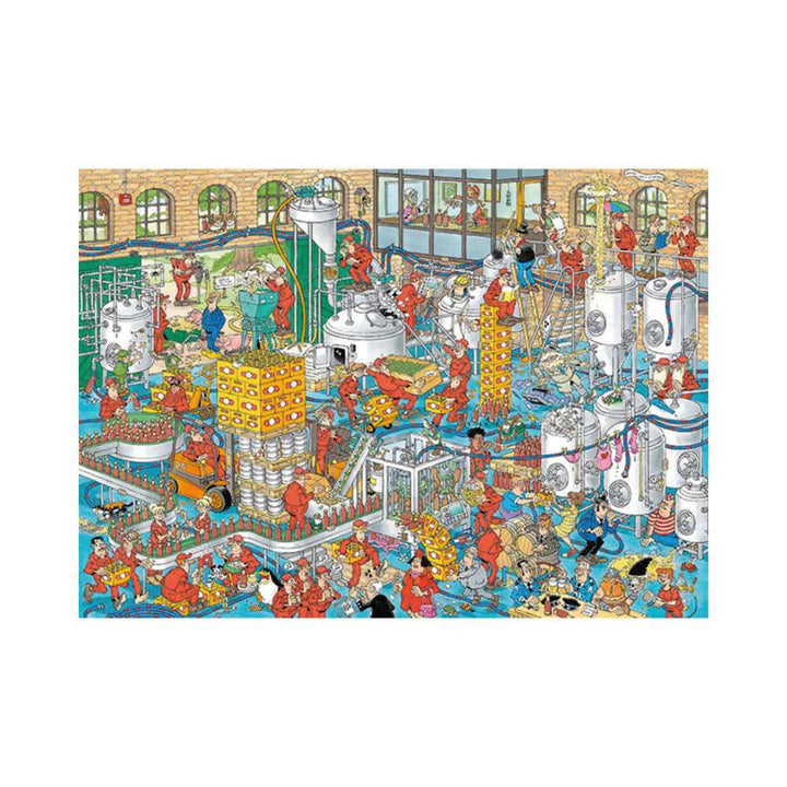 Puzzle Jumbo La brasserie artisanale de Jan van Haasteren 1000 pcs