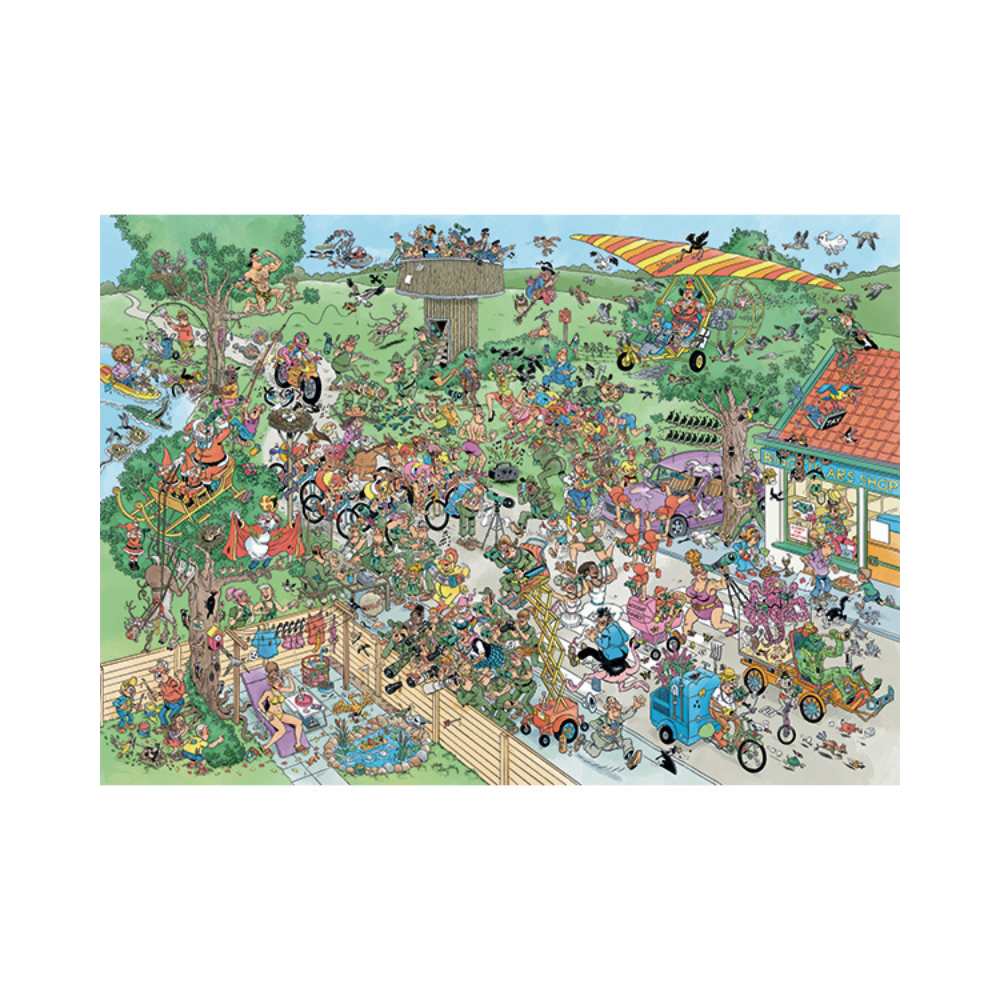 Puzzle Jumbo Le recensement annuel des oiseaux Jan van Haasteren 1000
