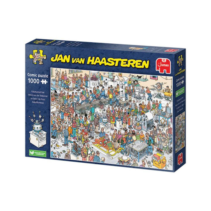 Puzzle Jumbo Le salon du futur de Jan van Haasteren 1000 pcs