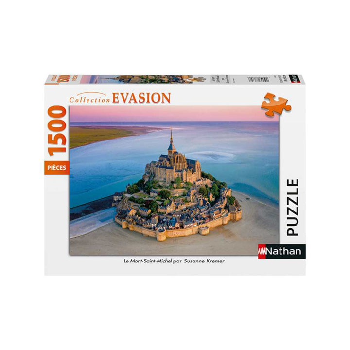 Puzzle Nathan Collection Evasion: Le Mont-Saint-Michel Suzanne Kremer