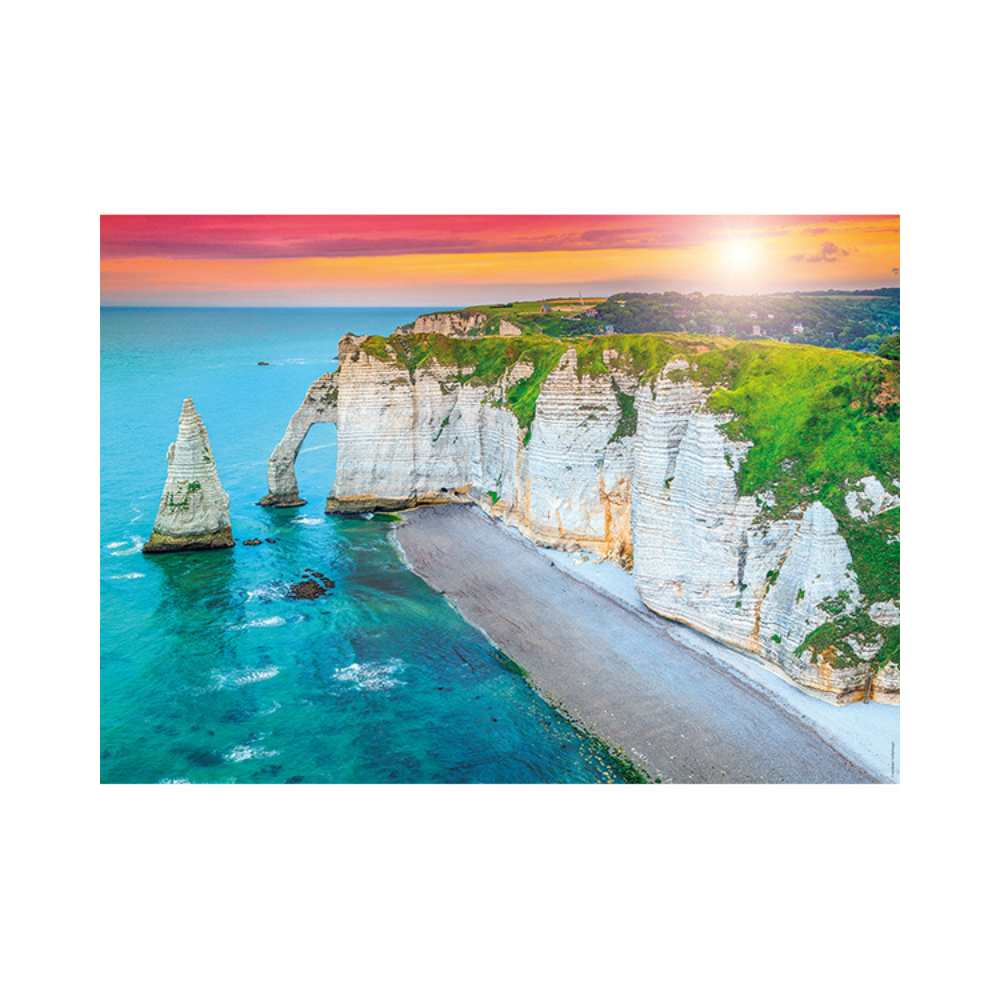 Puzzle Nathan Collection Evasion: Les falaises d'Etretat 1000 pcs