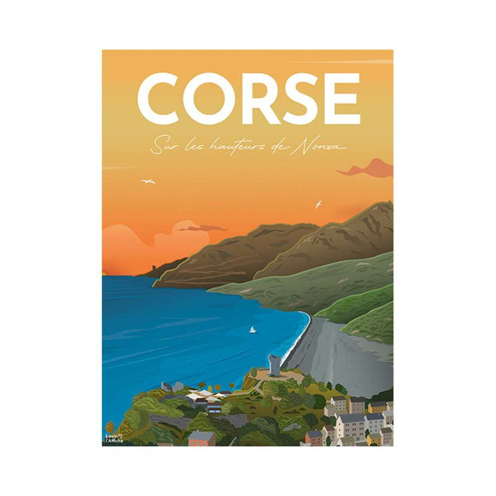 Puzzle Nathan Collection Nostalgie Affiche de la Corse Louis L'Affiche