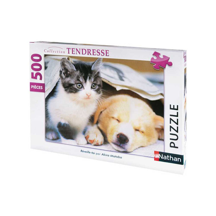 Puzzle Nathan Collection Tendresse: Réveille-toi 500 pcs