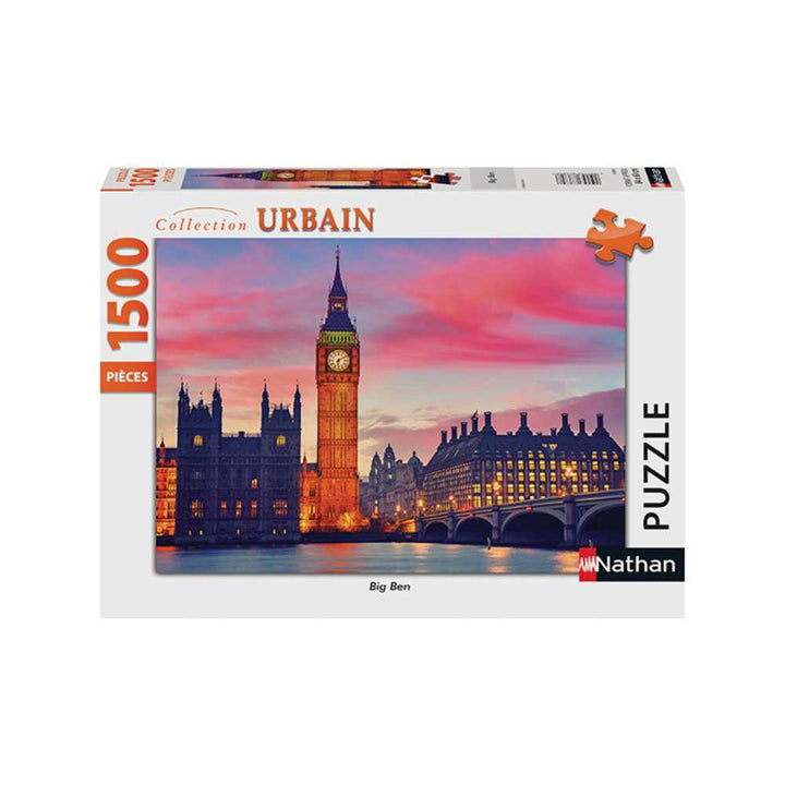 Puzzle Nathan Collection Urbain: Big Ben 1500 pcs