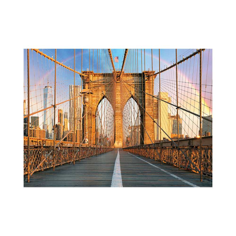 Puzzle Nathan Collection Urbain: Le pont de Brooklyn 500 pcs
