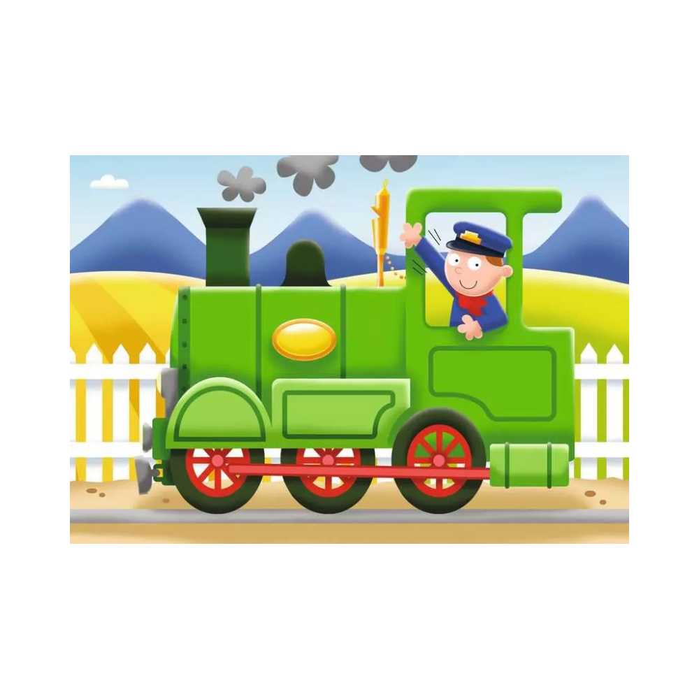 Puzzle enfants Ravensburger My First Puzzles-Travel Far (2,3,4&5 pcs)