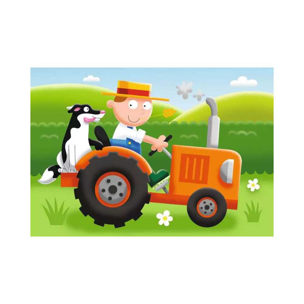 Puzzle enfants Ravensburger My First Puzzles-Travel Far (2,3,4&5 pcs)