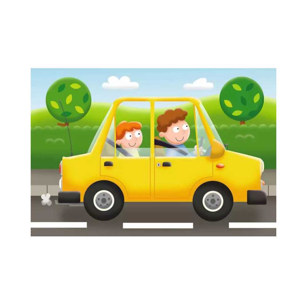 Puzzle enfants Ravensburger My First Puzzles-Travel Far (2,3,4&5 pcs)