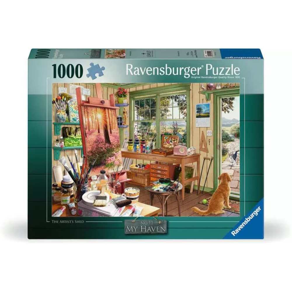 Puzzle Ravensburger The Artist's Shed 1000 pcs - Achat en ligne Canada