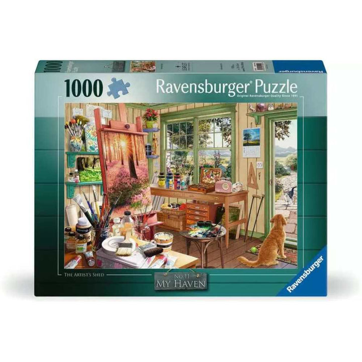 Puzzle Ravensburger The Artist's Shed 1000 pcs - Achat en ligne Canada