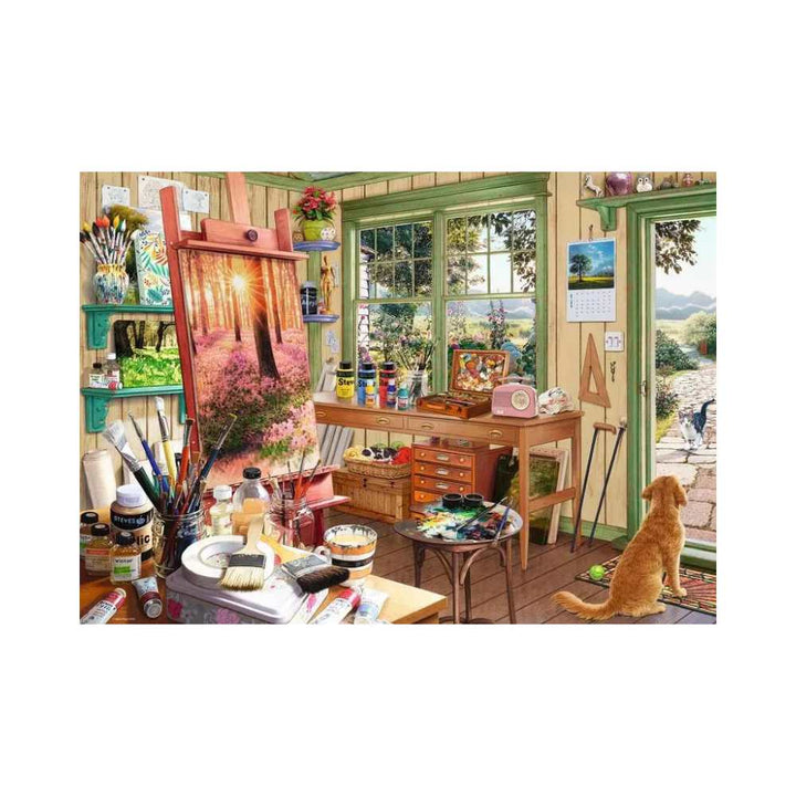 Puzzle Ravensburger The Artist's Shed 1000 pcs - Achat en ligne Canada