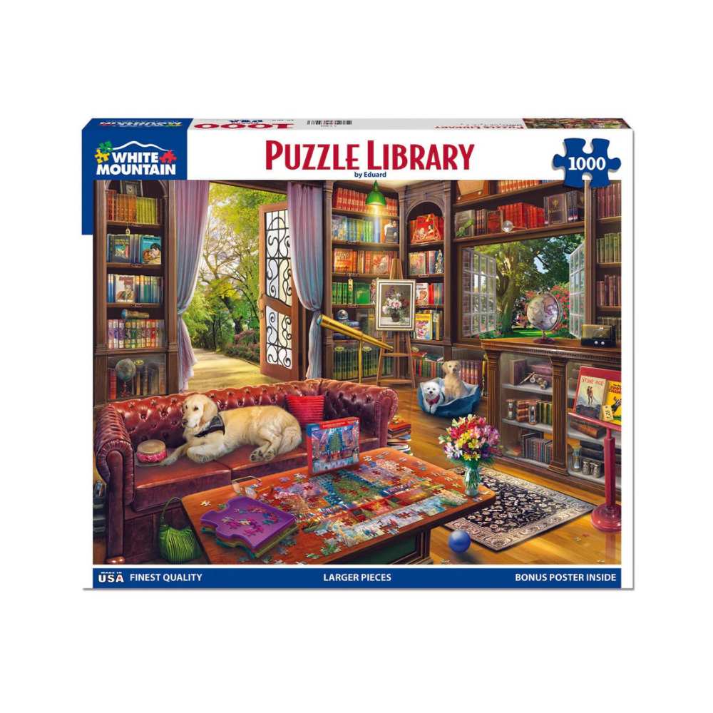 Puzzle White Mountain Eduard Puzzle Library 1000 pcs