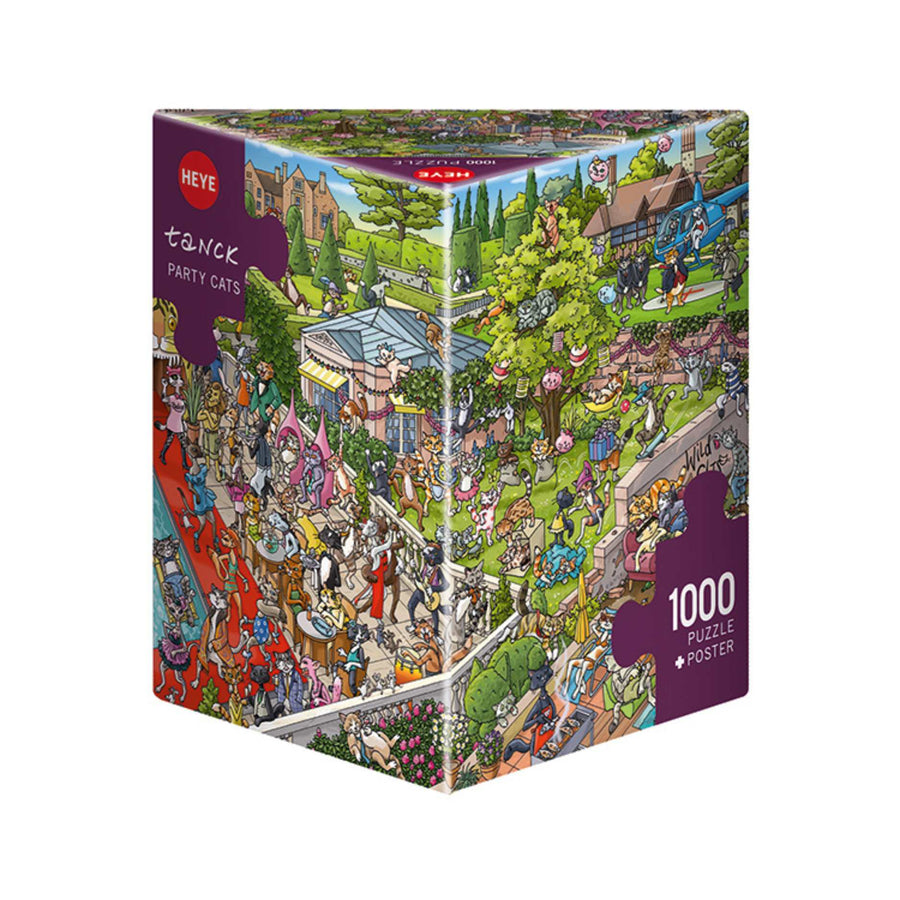 Puzzle Heye 1000: Party Cats, Tanck - Achat en ligne Canada